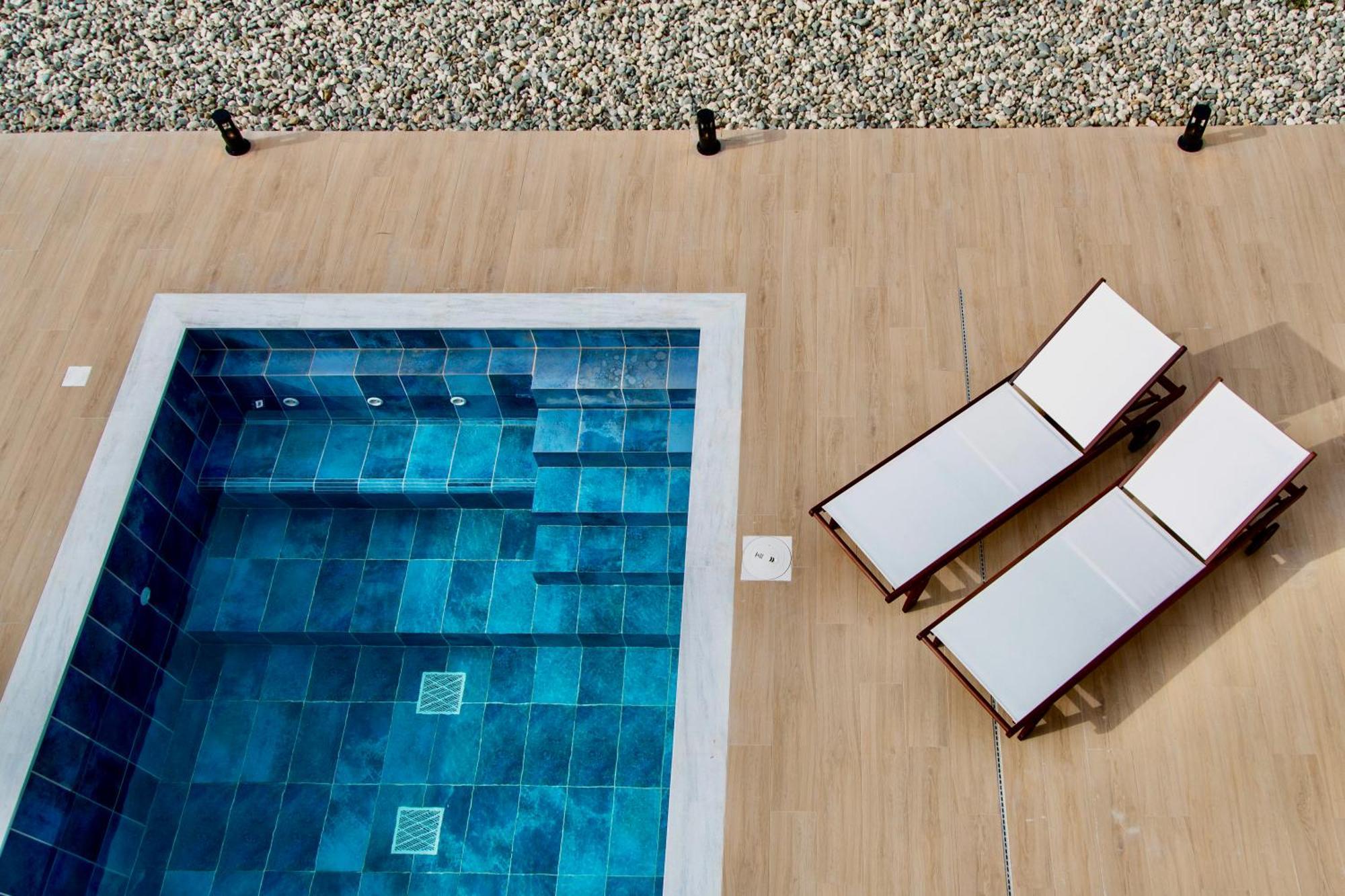 Santa Barbara Seafront Villas W Jacuzzi Pool Paphos Exterior foto