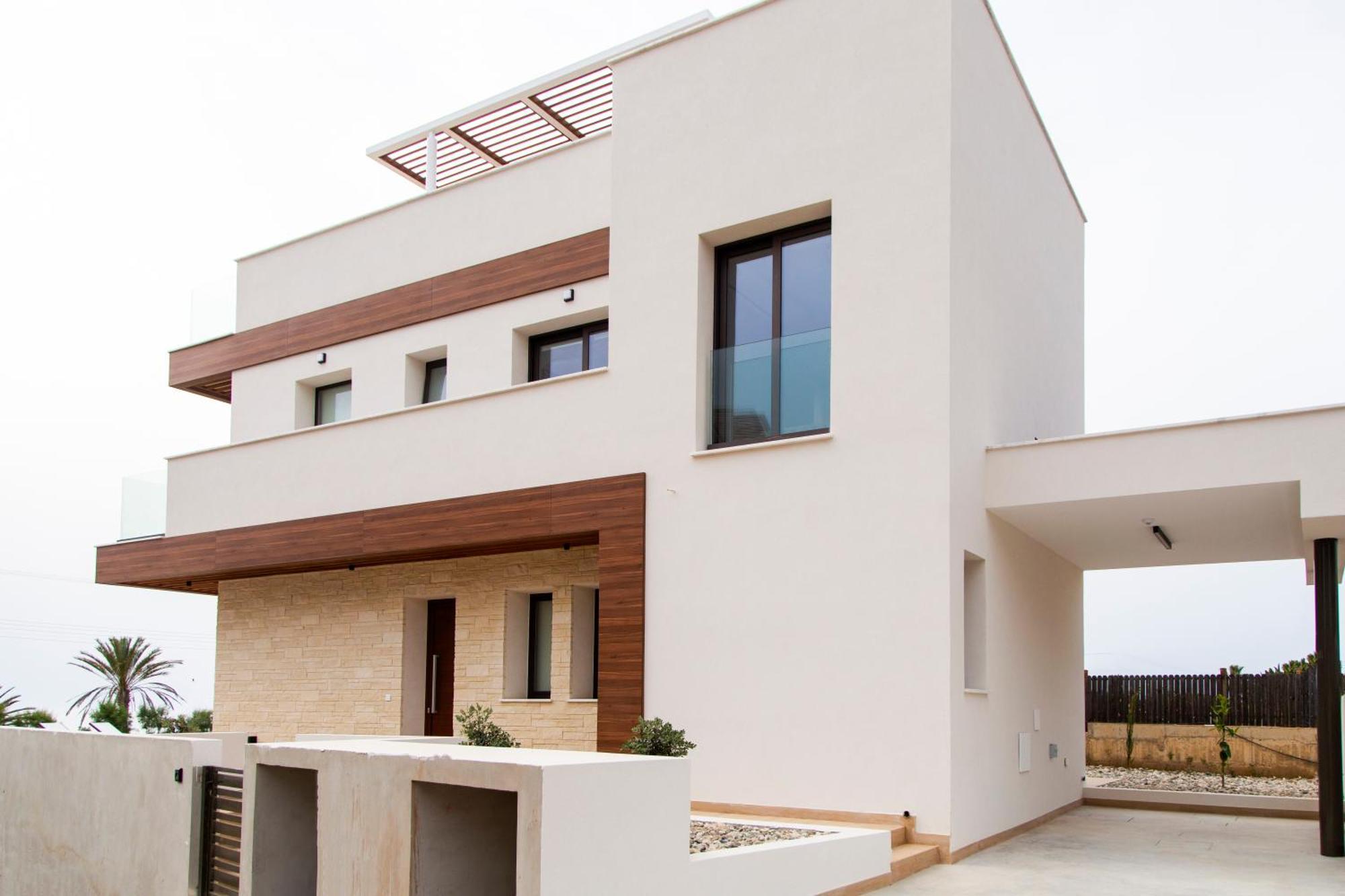 Santa Barbara Seafront Villas W Jacuzzi Pool Paphos Exterior foto